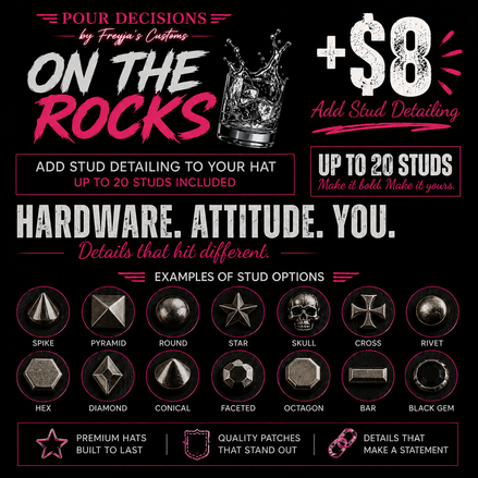 +On The Rocks | Stud Detailing Add-On