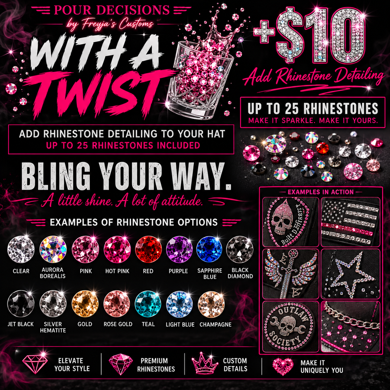 +With A Twist | Rhinestone Detailing Add-On