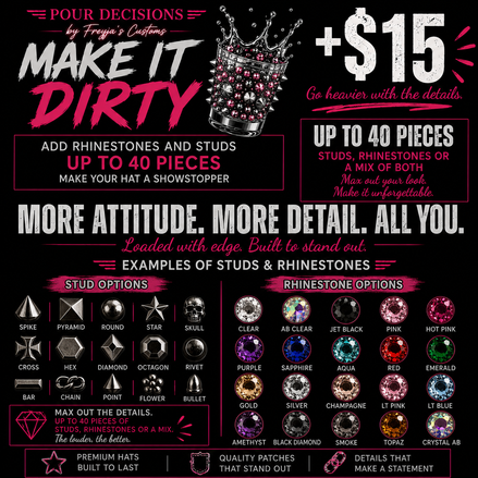 +Make It Dirty | Heavy Embellishment Add-On