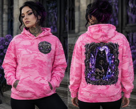 ENCHANTED FAMILIAR CAMO HOODIE