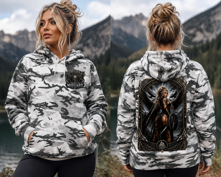 VALKYRIE CAMO HOODIE