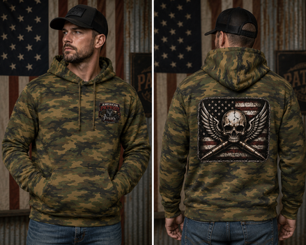 UNBROKEN CAMO HOODIE