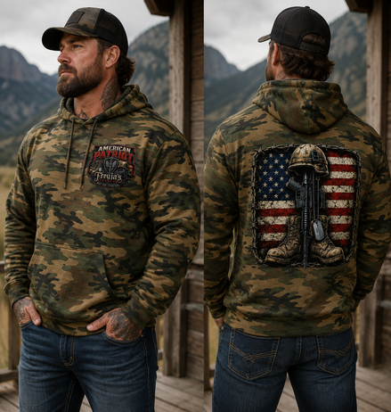 PATRIOT STAND CAMO HOODIE