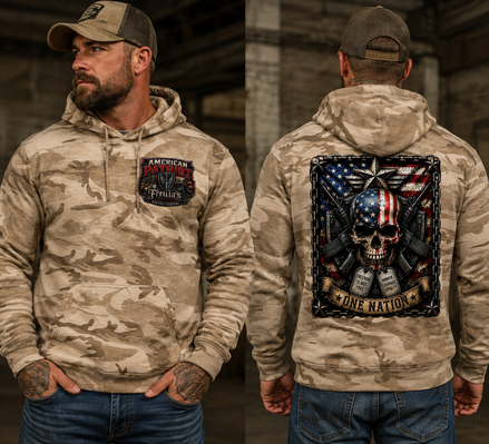 ONE NATION CAMO HOODIE
