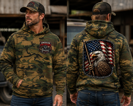 OLD GLORY CAMO HOODIE