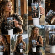 ASGARD WE STAND - VIKING TUMBLER