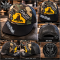 Don't Tread On Me Patriotic Custom Hat – Viking Gadsden Graphic Cap