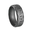 Men's Force Laboratories Rune Titanium Steel Antique Rings