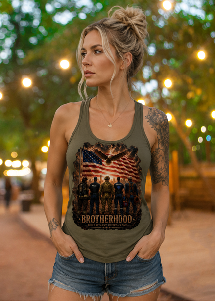 BROTHERHOOD WOMENS RACERBACK