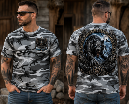 FENRIR CAMO T-SHIRT