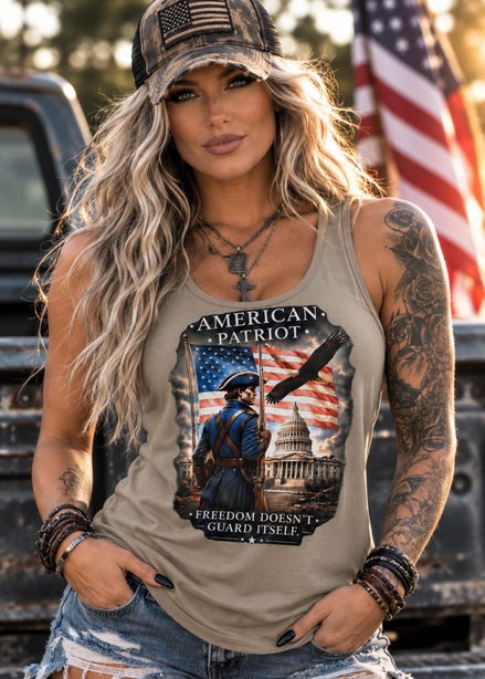 AMERICAN PATRIOT WOMENS TANK TOP