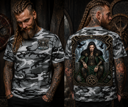 LOKI CAMO T-SHIRT