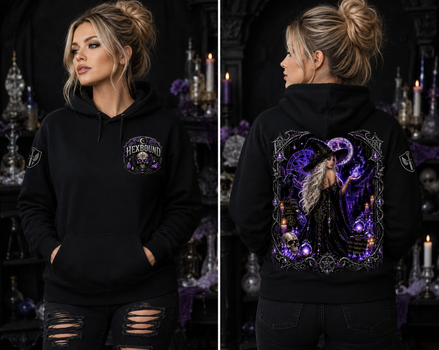MIDNIGHT ENCHANTRESS PULL OVER HOODIE