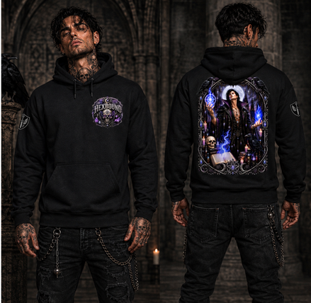 MIDNIGHT WARLOCK PULL OVER HOODIE