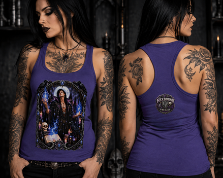 MIDNIGHT WARLOCK WOMENS RACERBACK