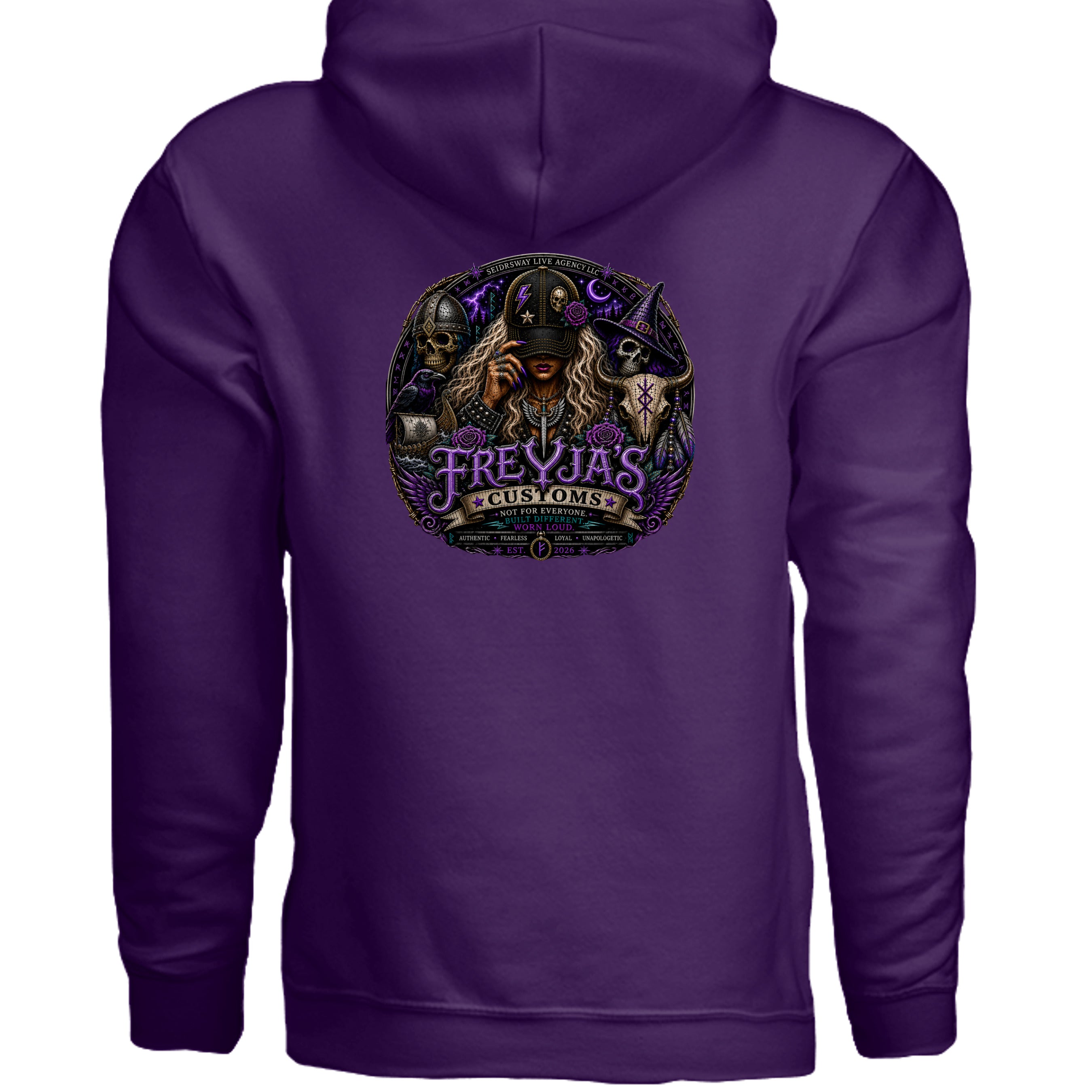 PURPLE - G185 - BACK
