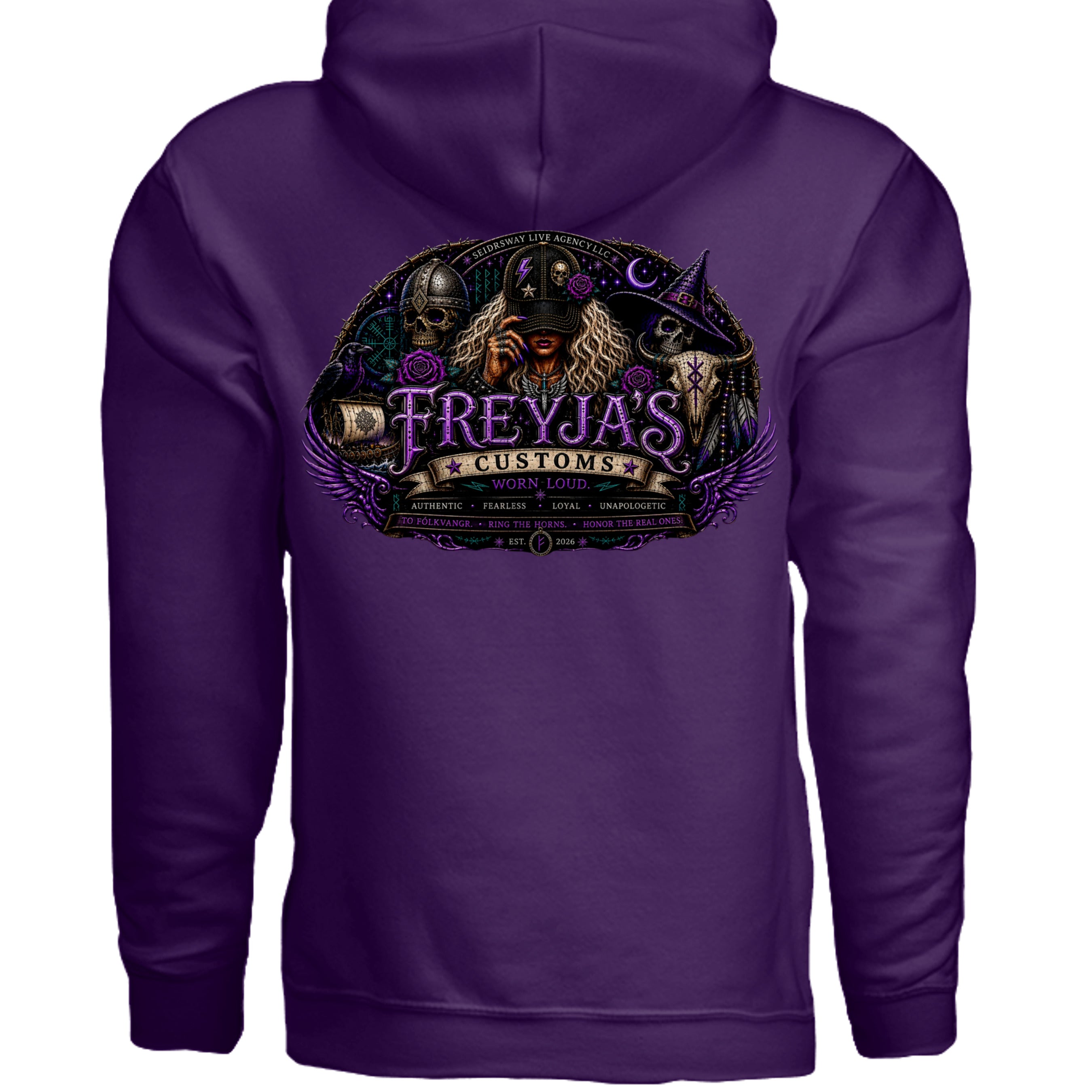 PURPLE - G185 - BACK