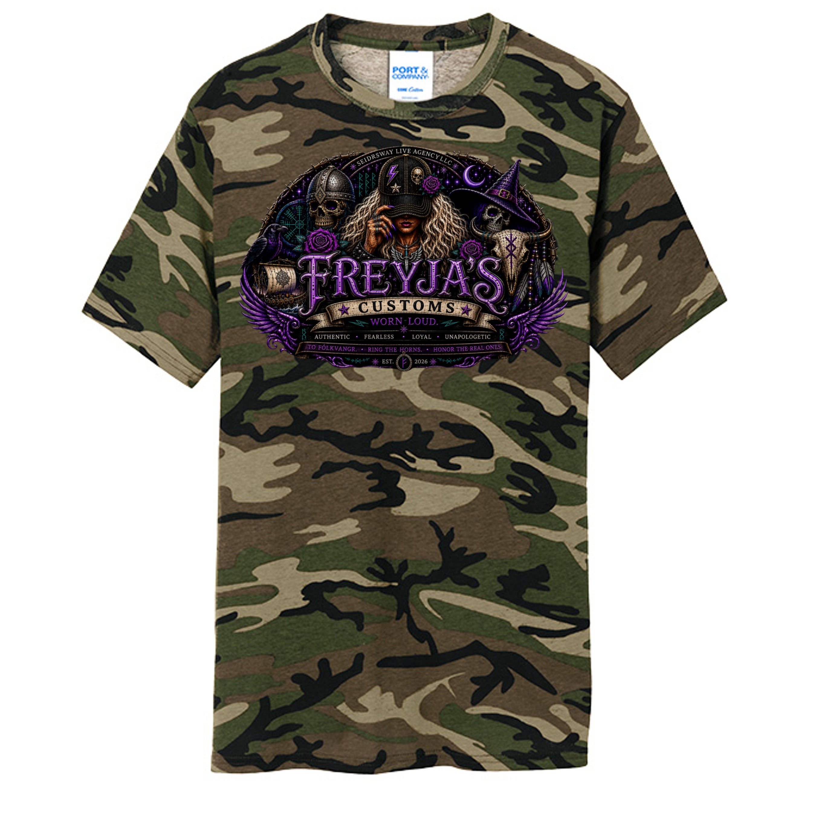 Military Camo - PC54C - FRONT