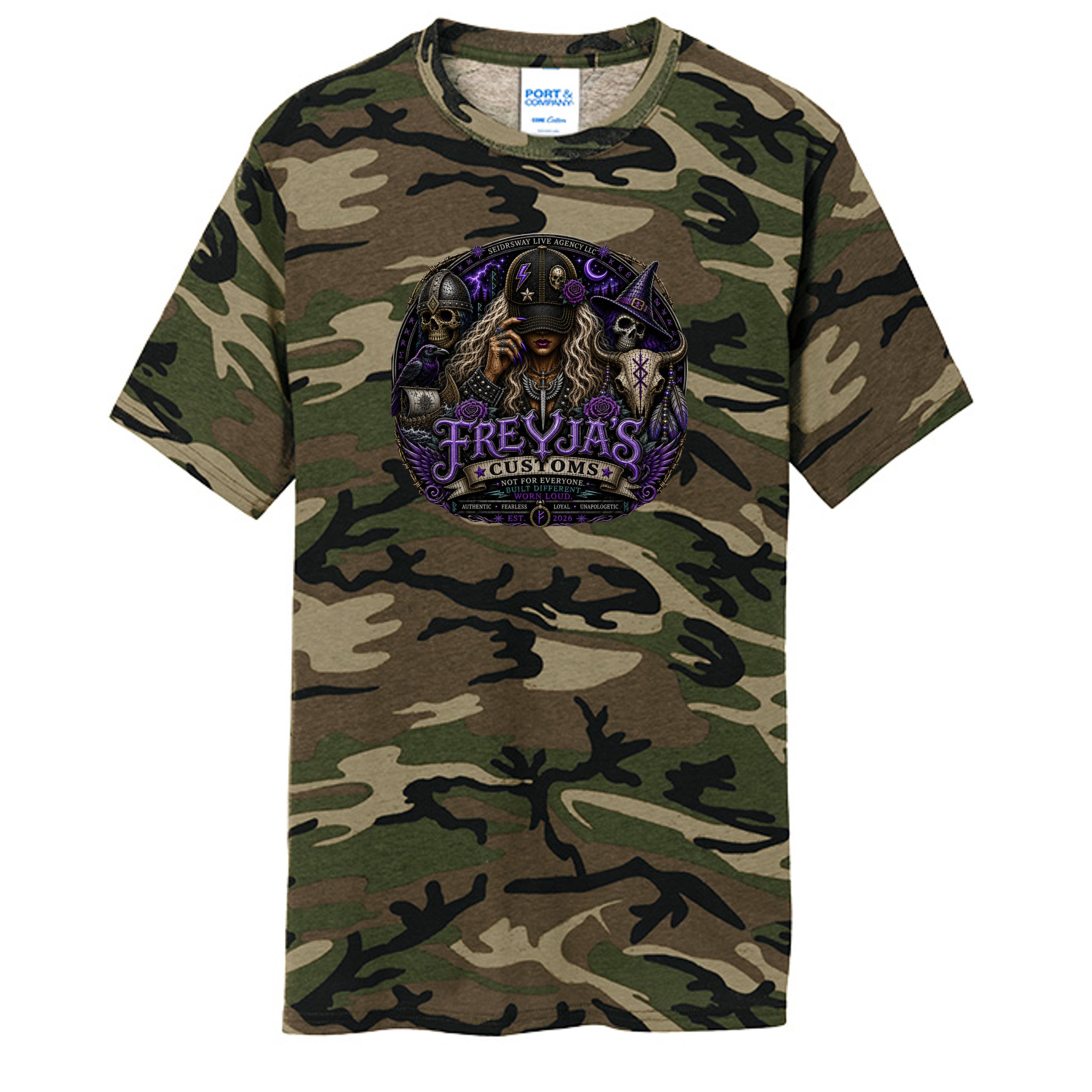 Military Camo - PC54C - FRONT