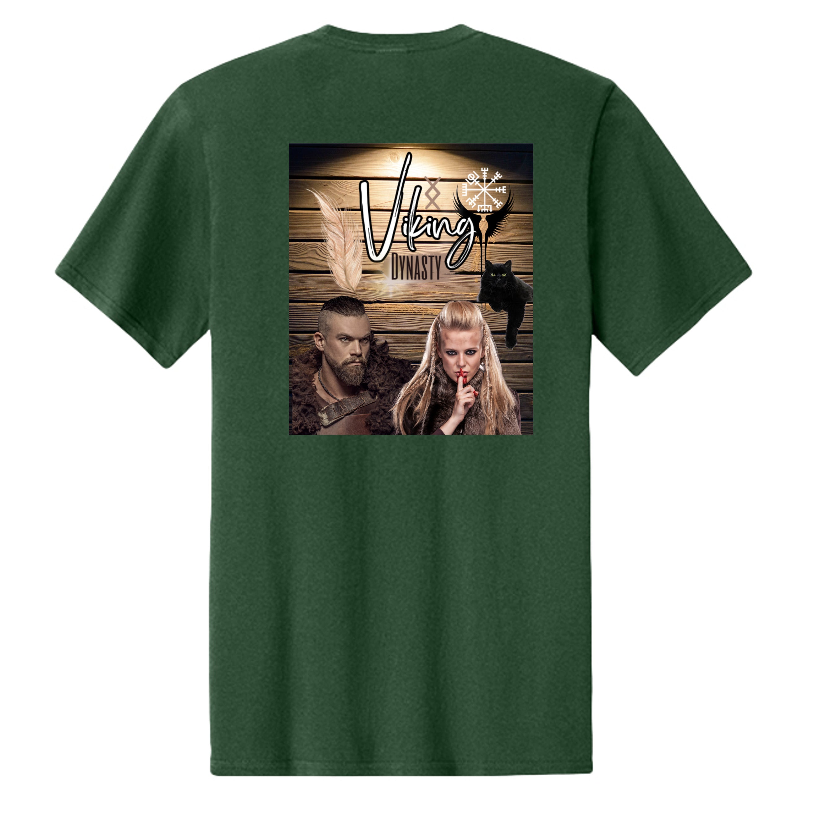 Olive Drab Green Heather - PC43 - BACK