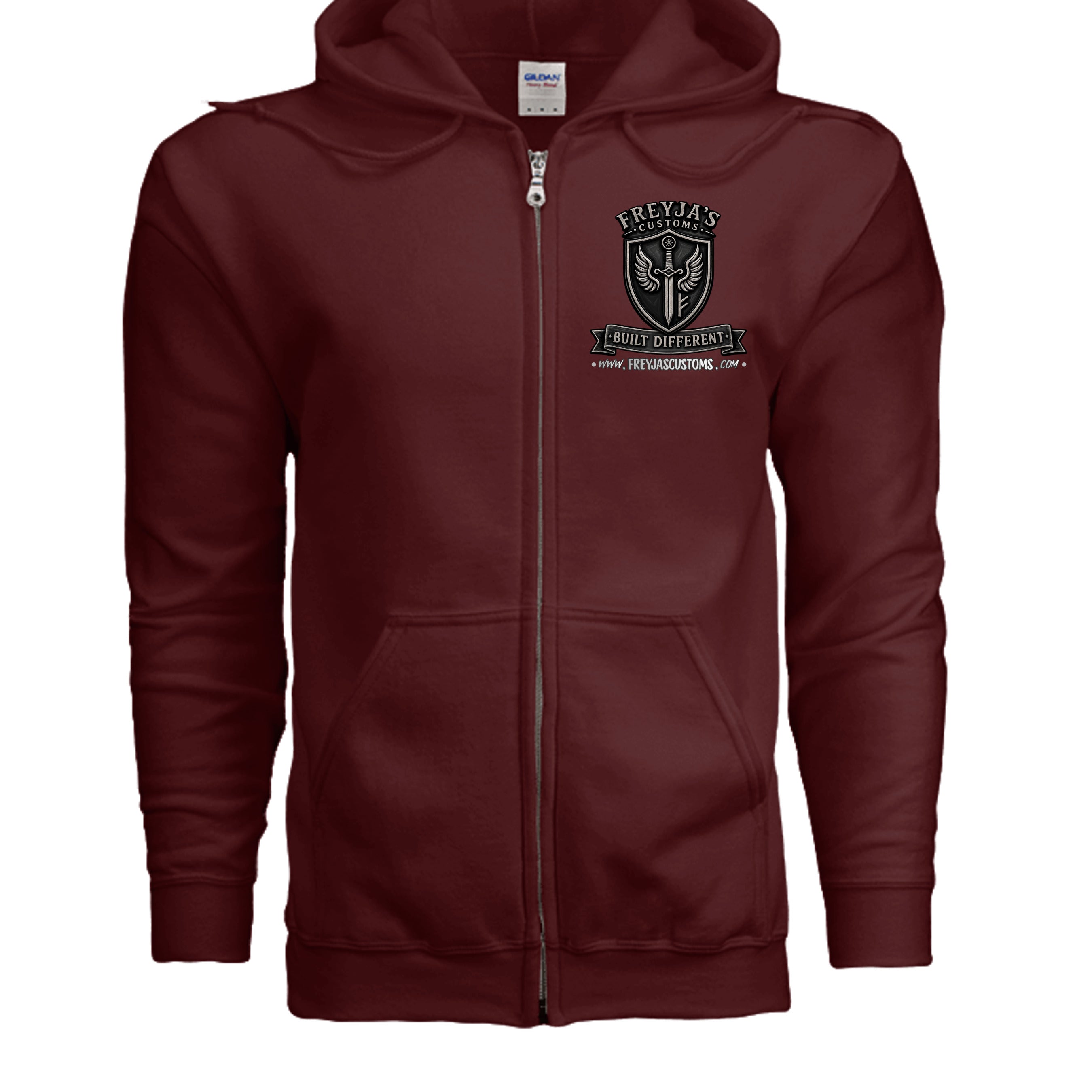 MAROON - G186 - FRONT