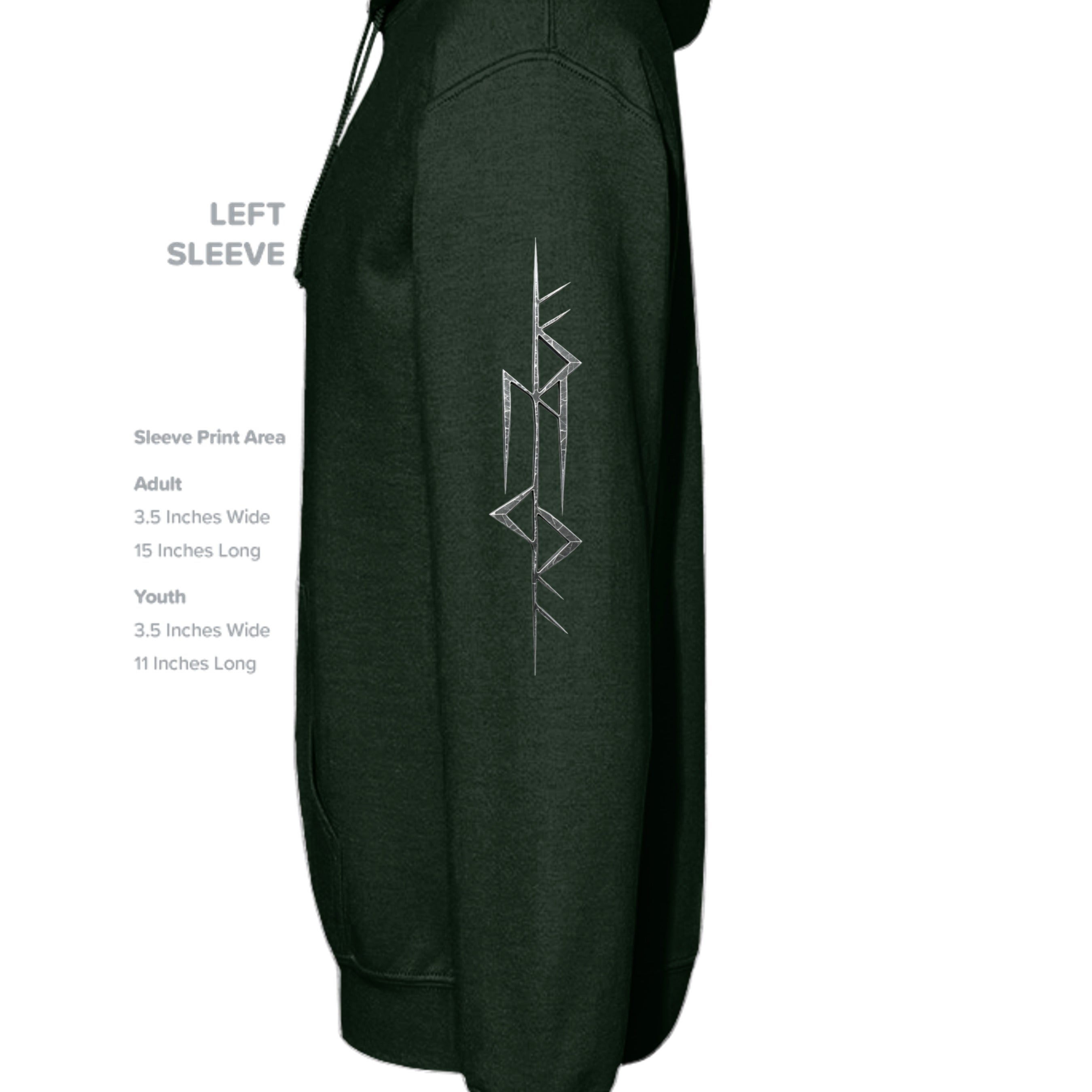 FOREST GREEN - G186 - SLEEVE_LEFT