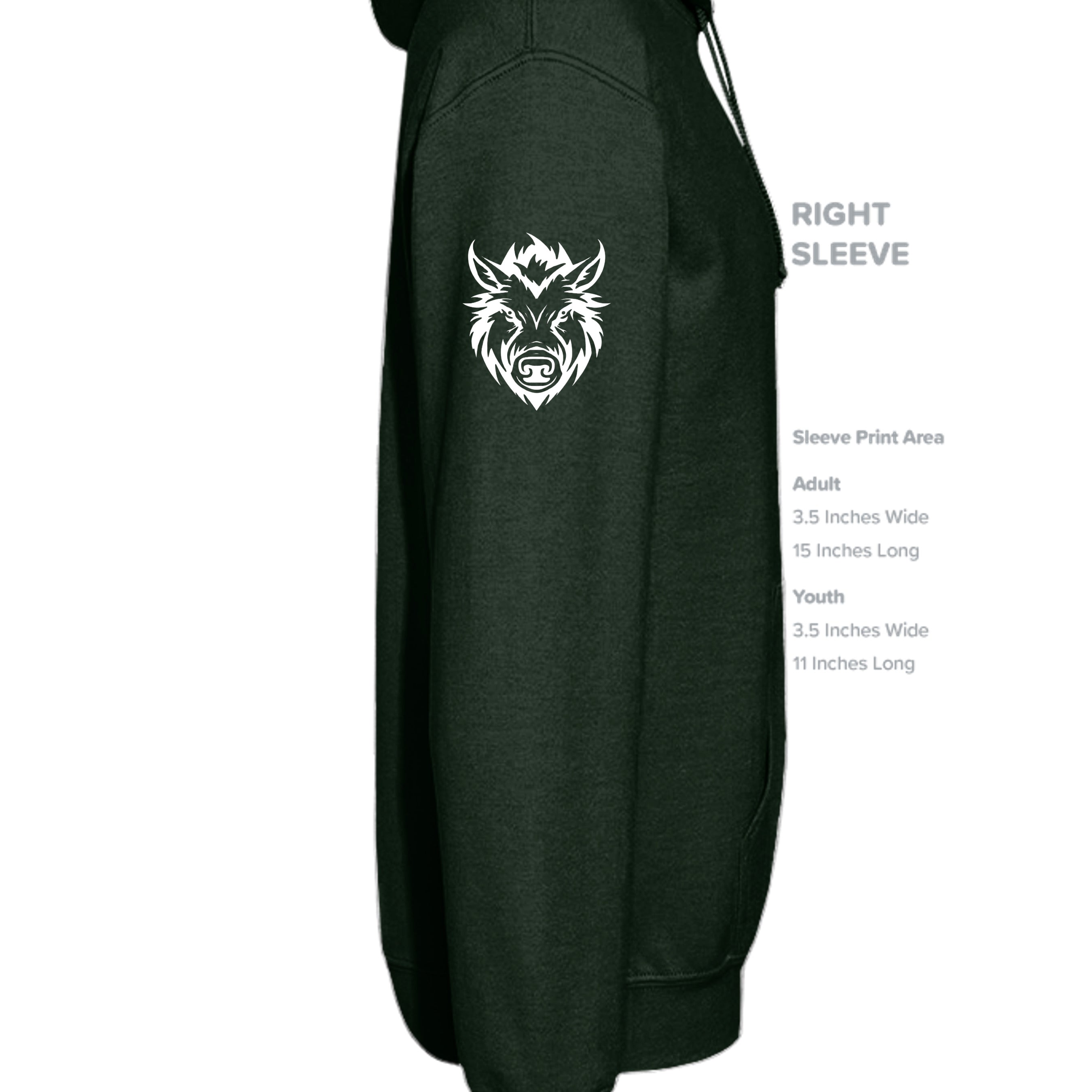 FOREST GREEN - G186 - SLEEVE_RIGHT