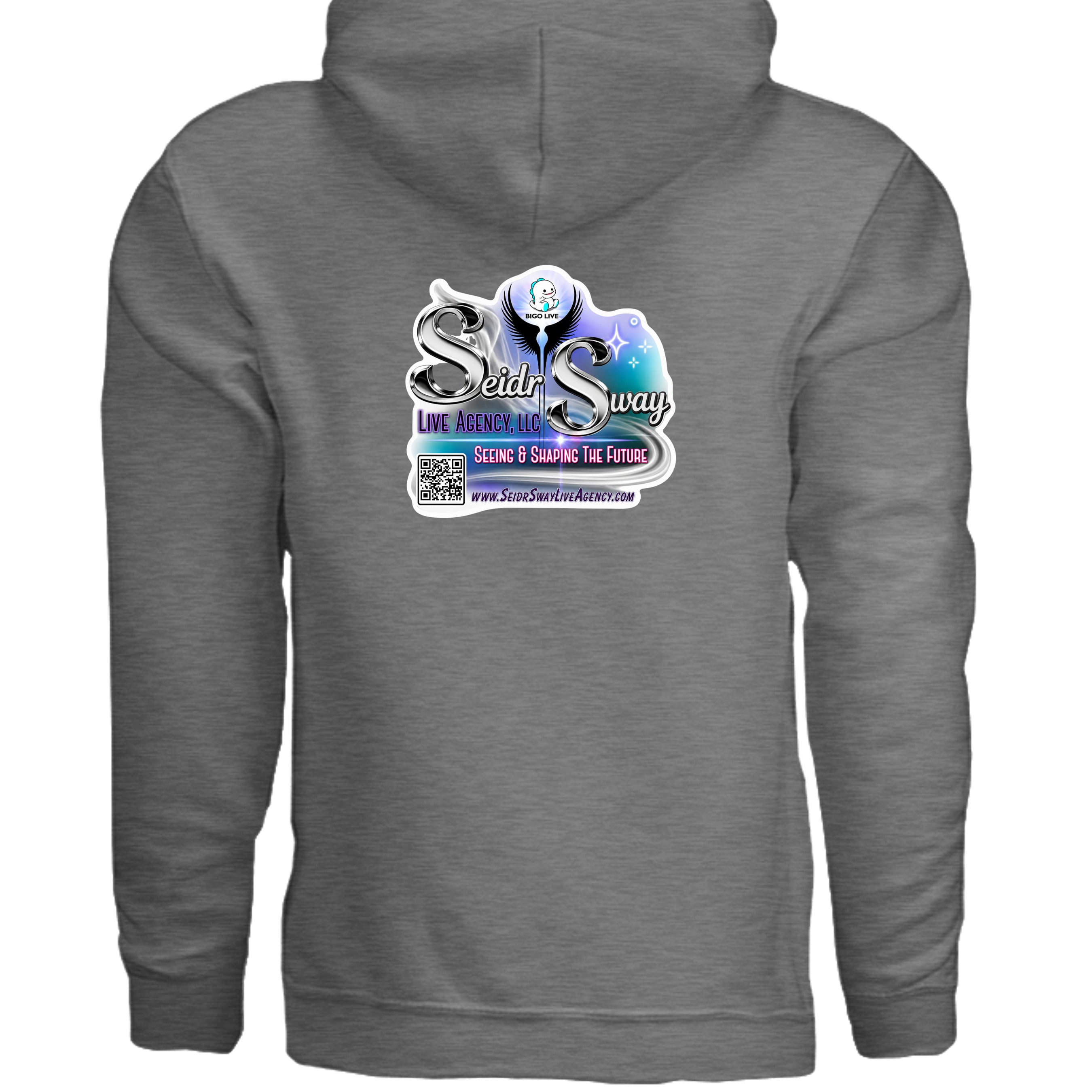 GRAPHITE HEATHER - G185 - BACK