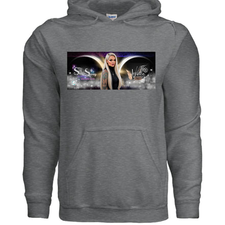 Fan Charcoal Heather - G185 - FRONT