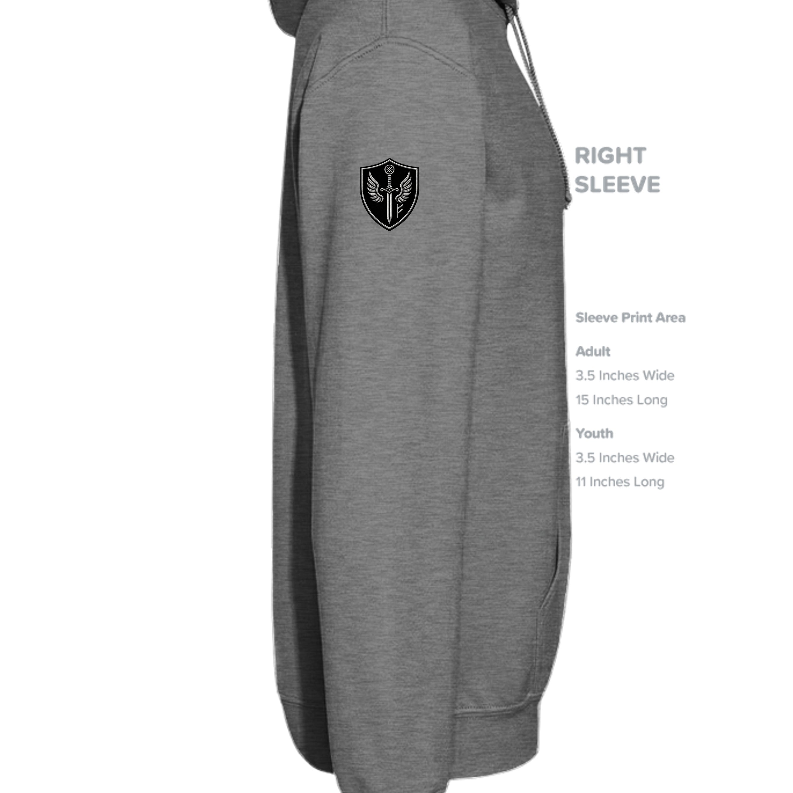 GRAPHITE HEATHER - G185 - SLEEVE_RIGHT