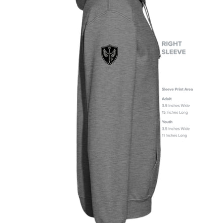 GRAPHITE HEATHER - G185 - SLEEVE_RIGHT