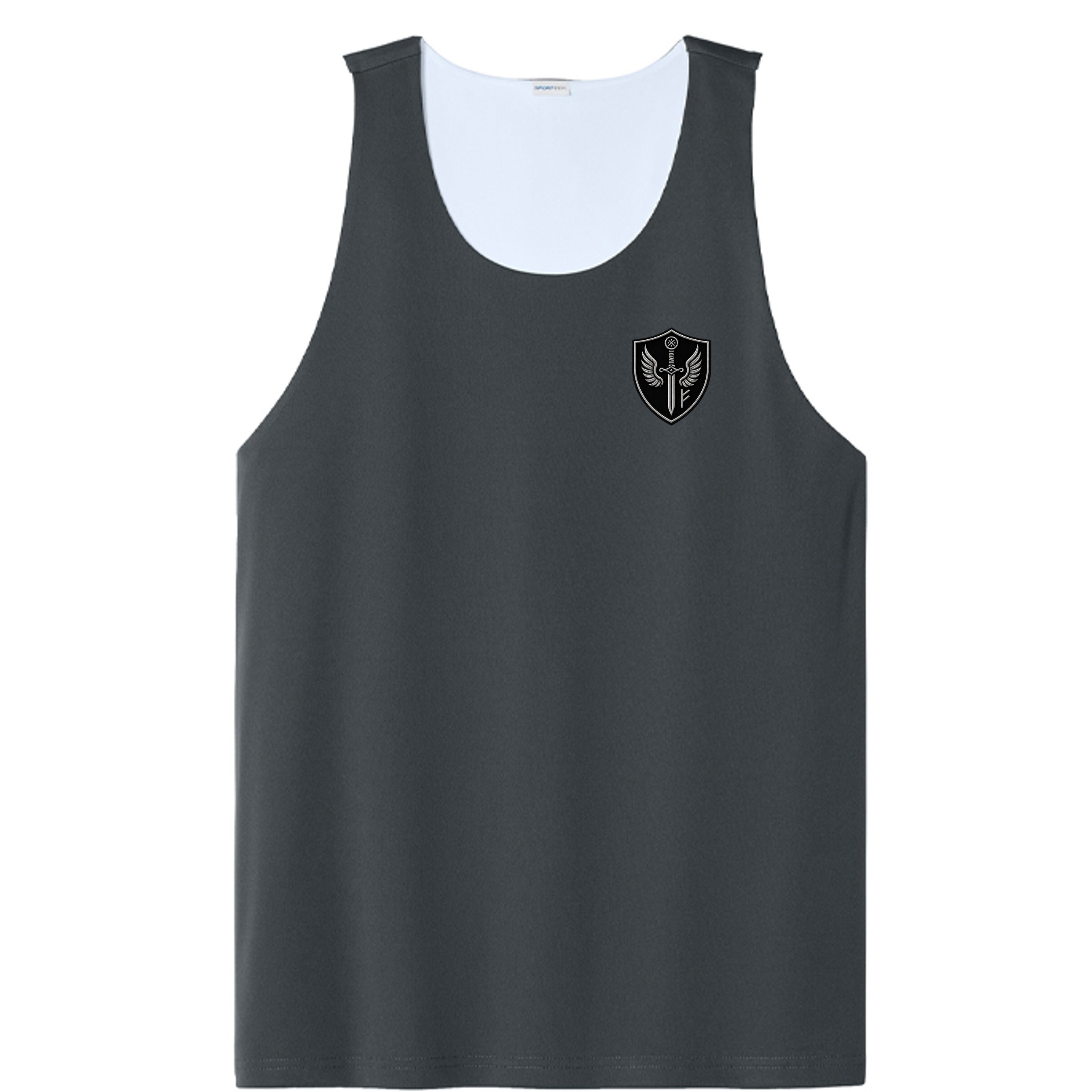 Iron Grey/ White - ST551 - FRONT