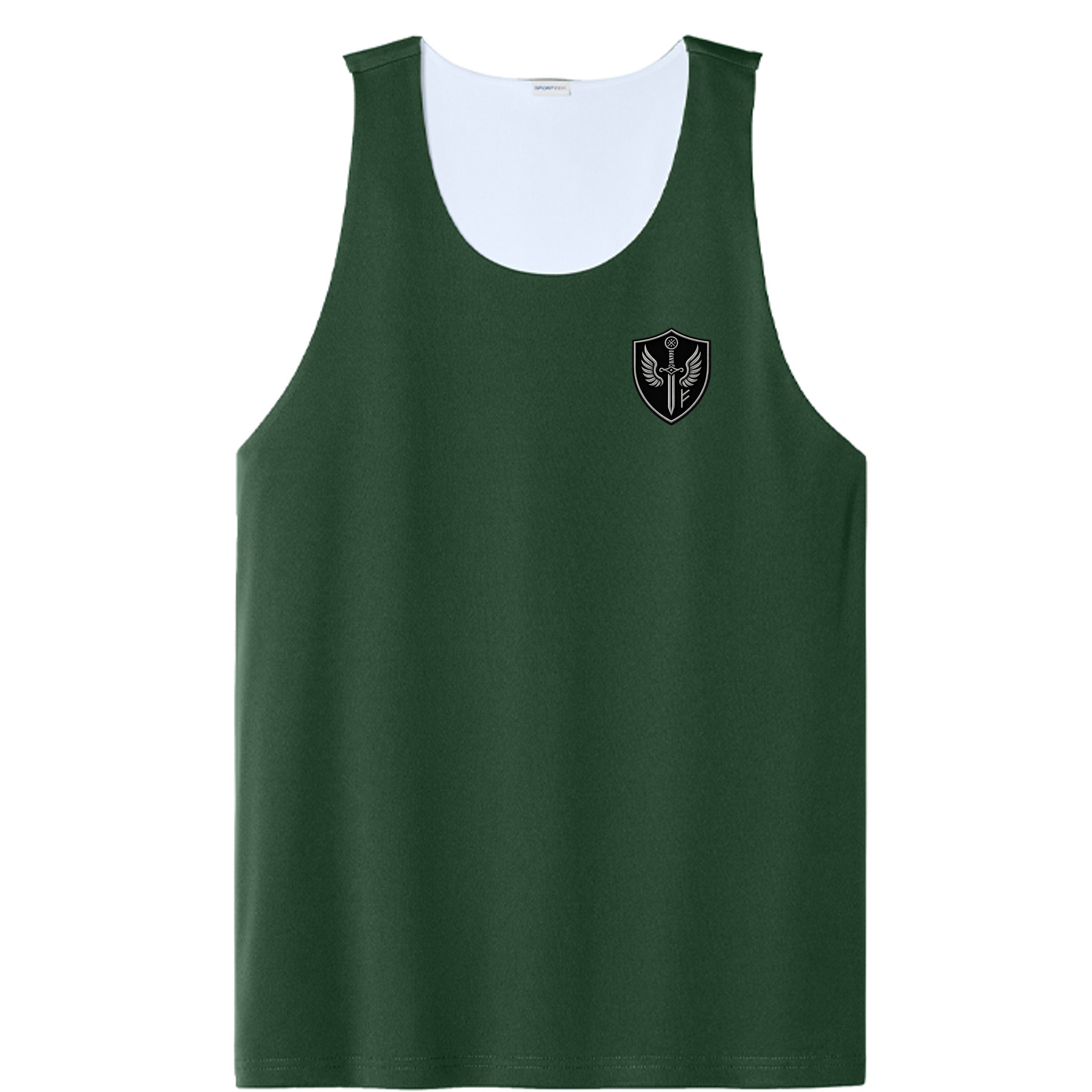 Forest Green/ White - ST551 - FRONT