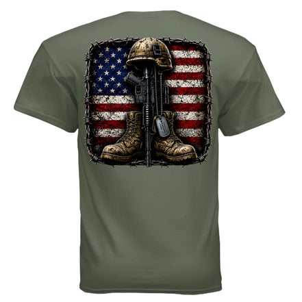MILITARY GREEN - G200 - BACK