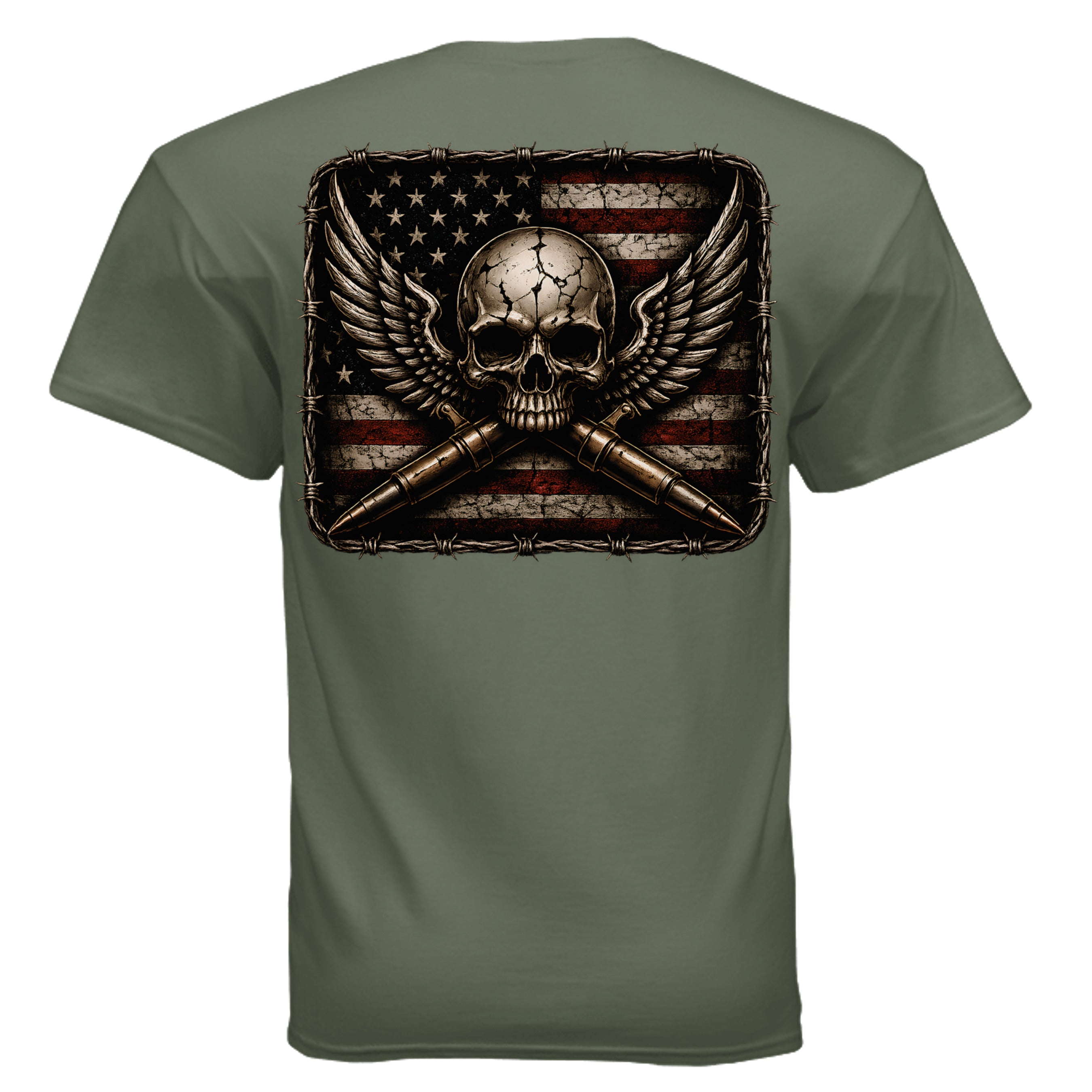 MILITARY GREEN - G200 - BACK