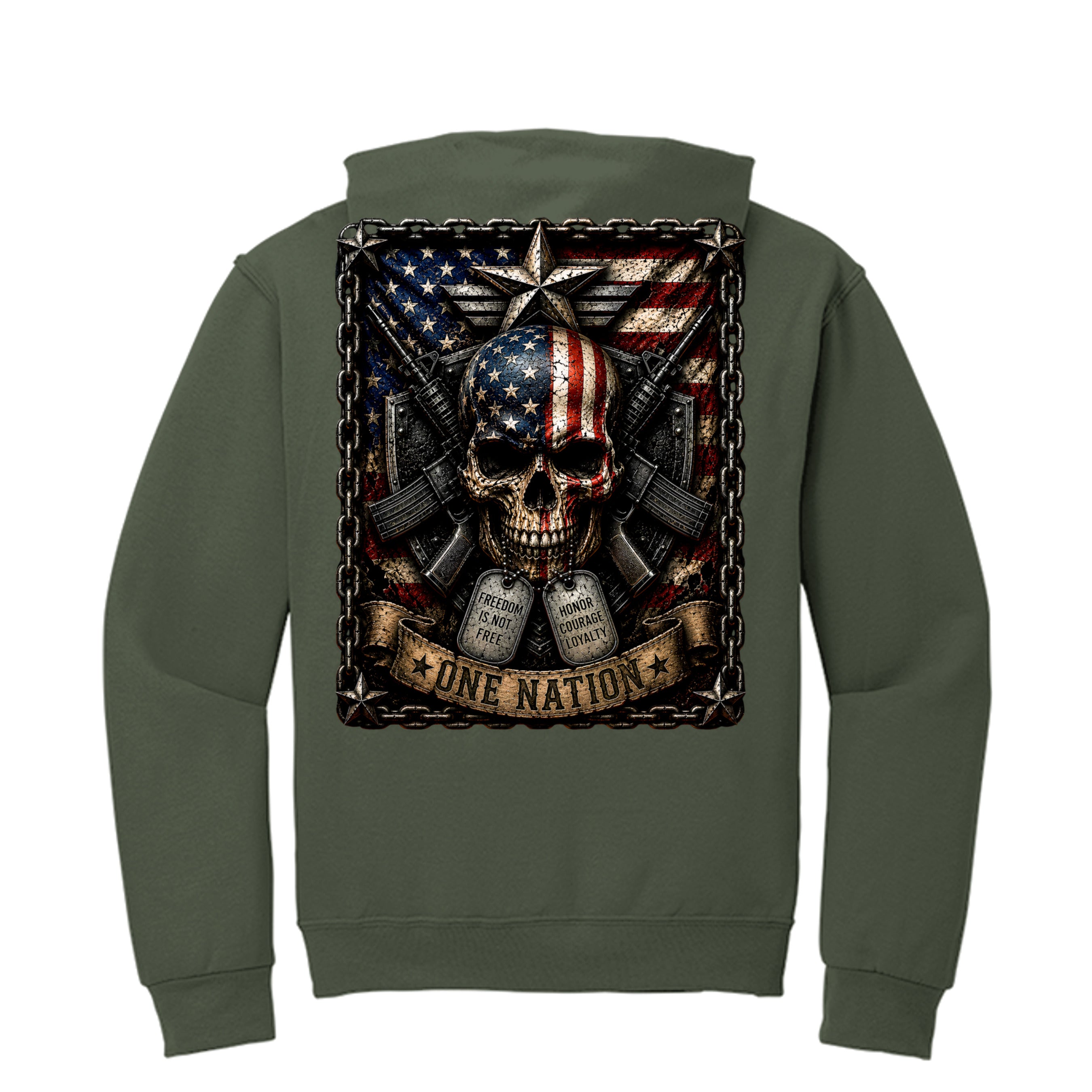 MILITARY GREEN - 996 - BACK