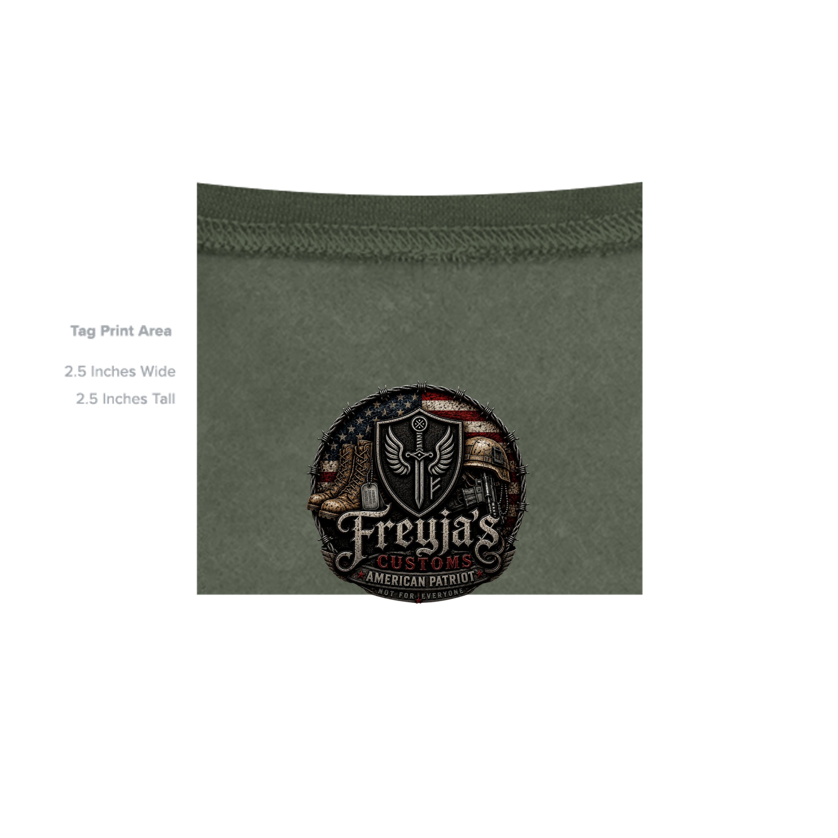 MILITARY GREEN - 996 - INSIDE_TAG_LINE