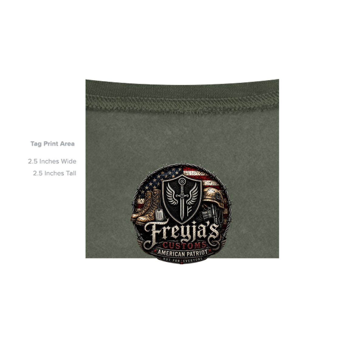 MILITARY GREEN - 996 - INSIDE_TAG_LINE