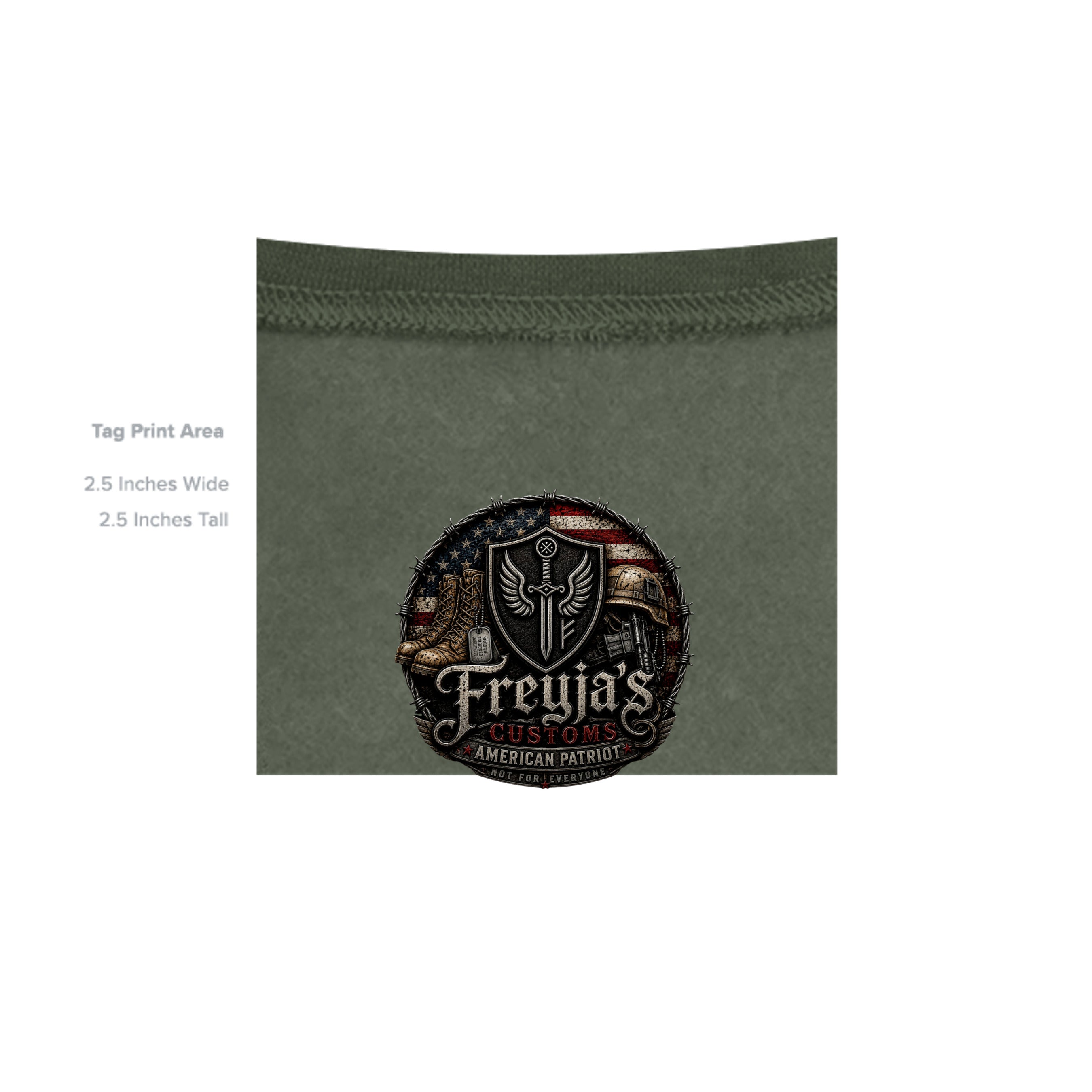MILITARY GREEN - 996 - INSIDE_TAG_LINE