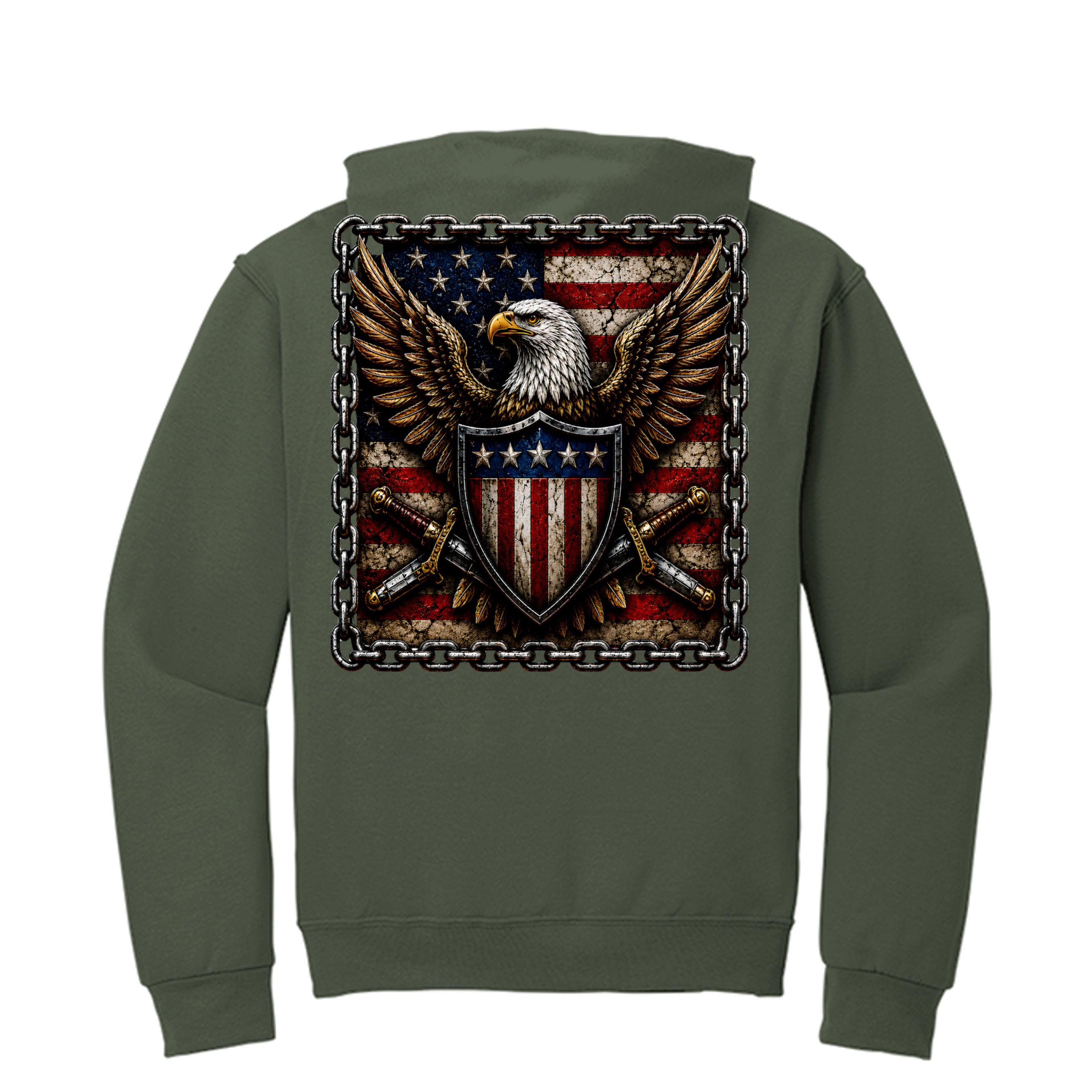 MILITARY GREEN - 996 - BACK