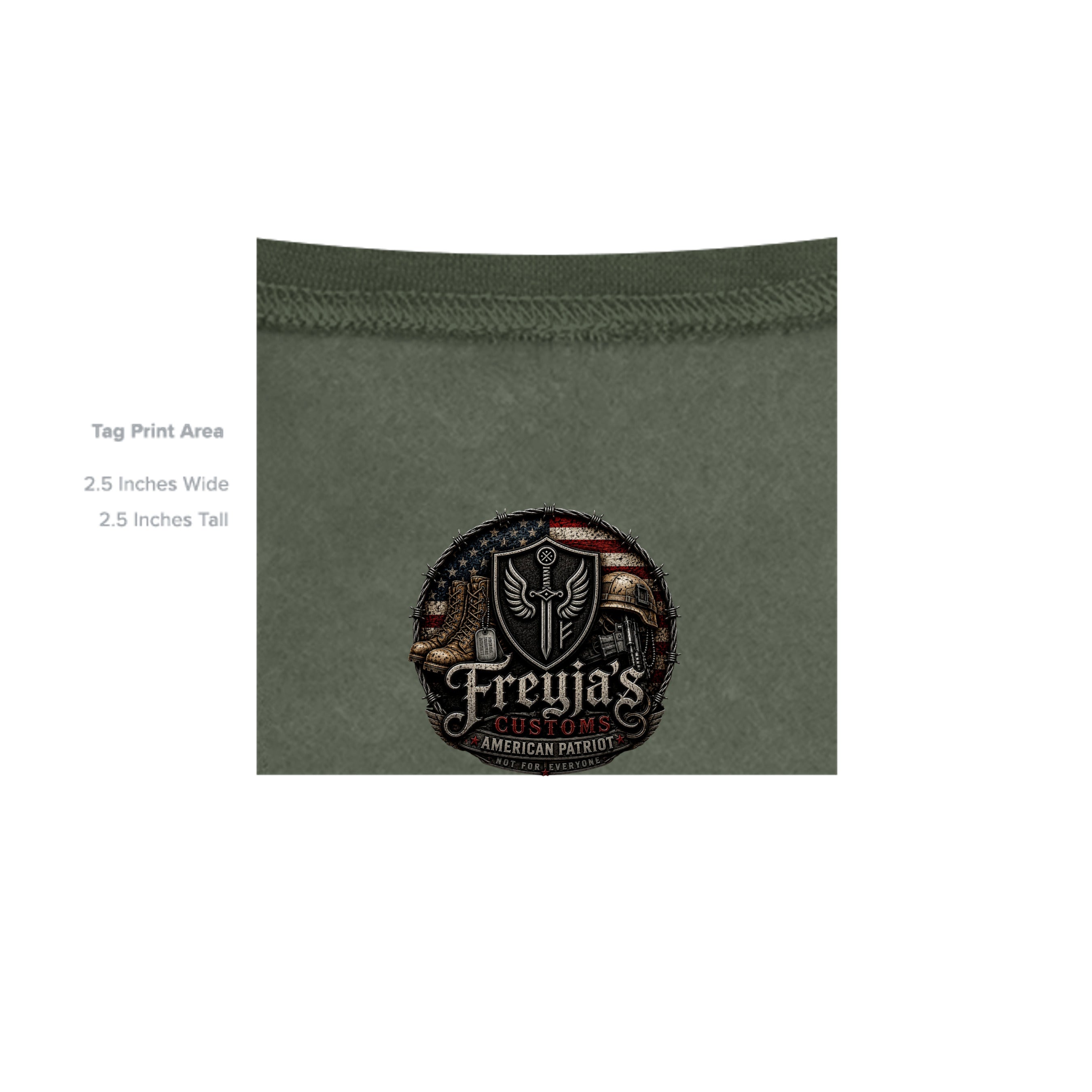 MILITARY GREEN - 996 - INSIDE_TAG_LINE