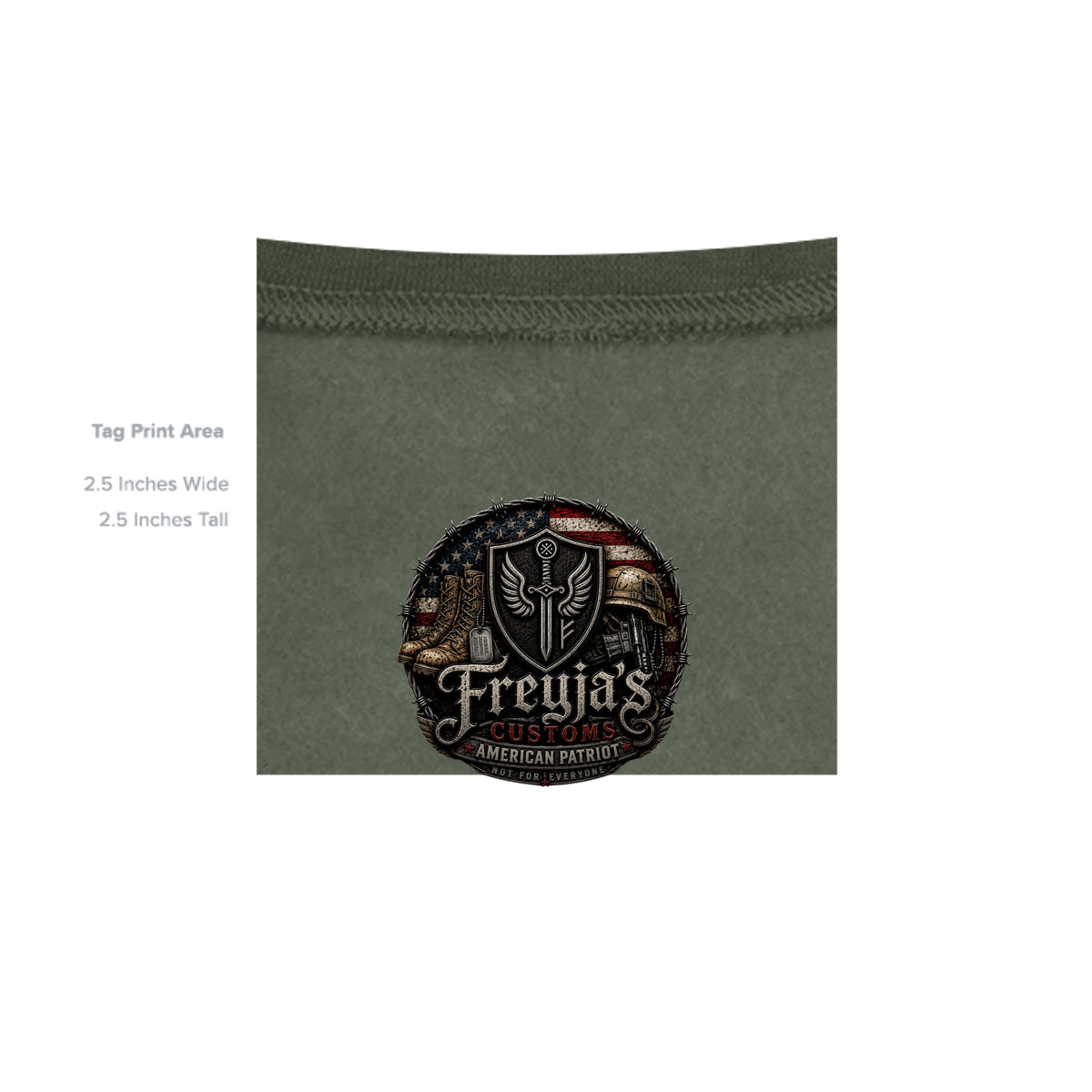 MILITARY GREEN - 996 - INSIDE_TAG_LINE