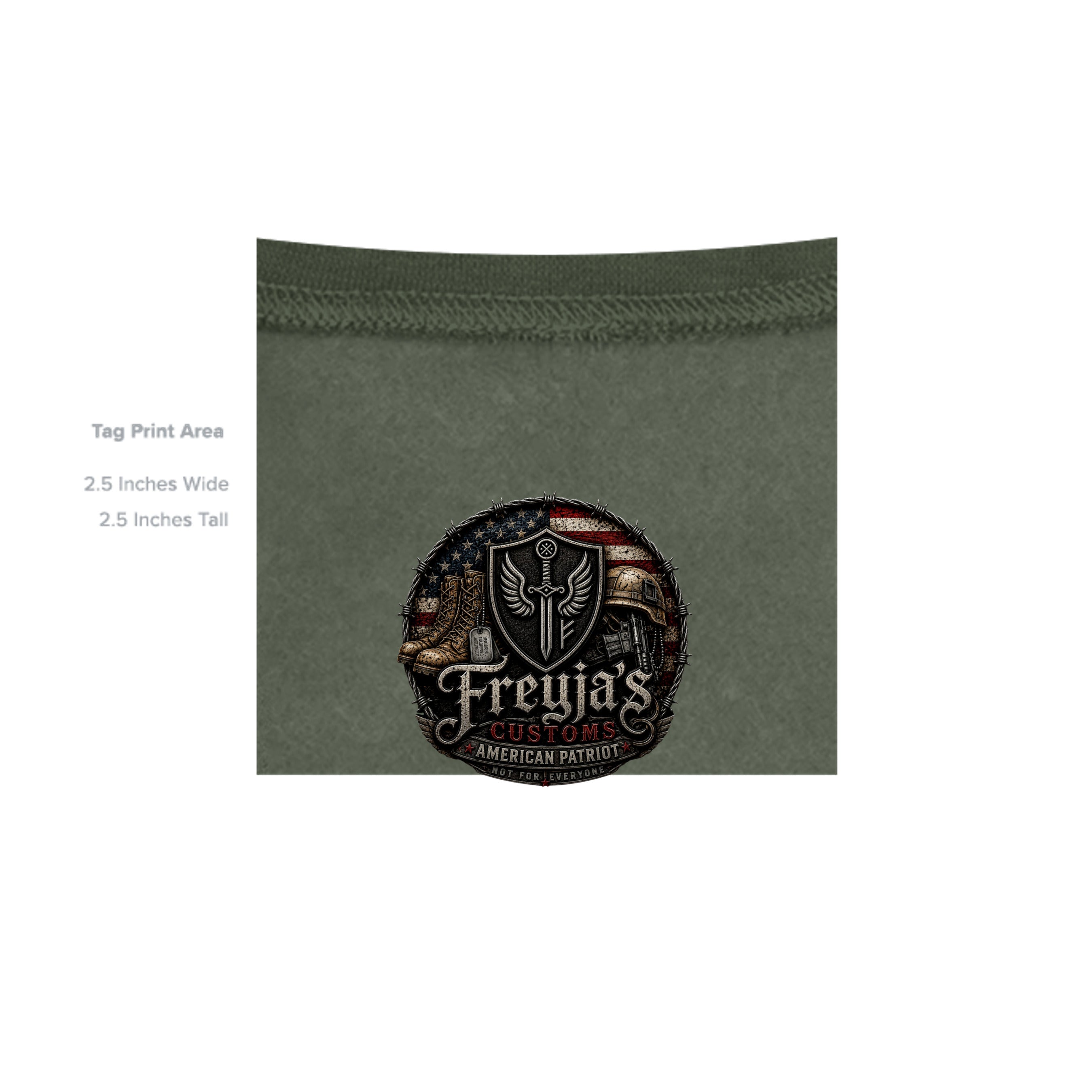 MILITARY GREEN - 996 - INSIDE_TAG_LINE