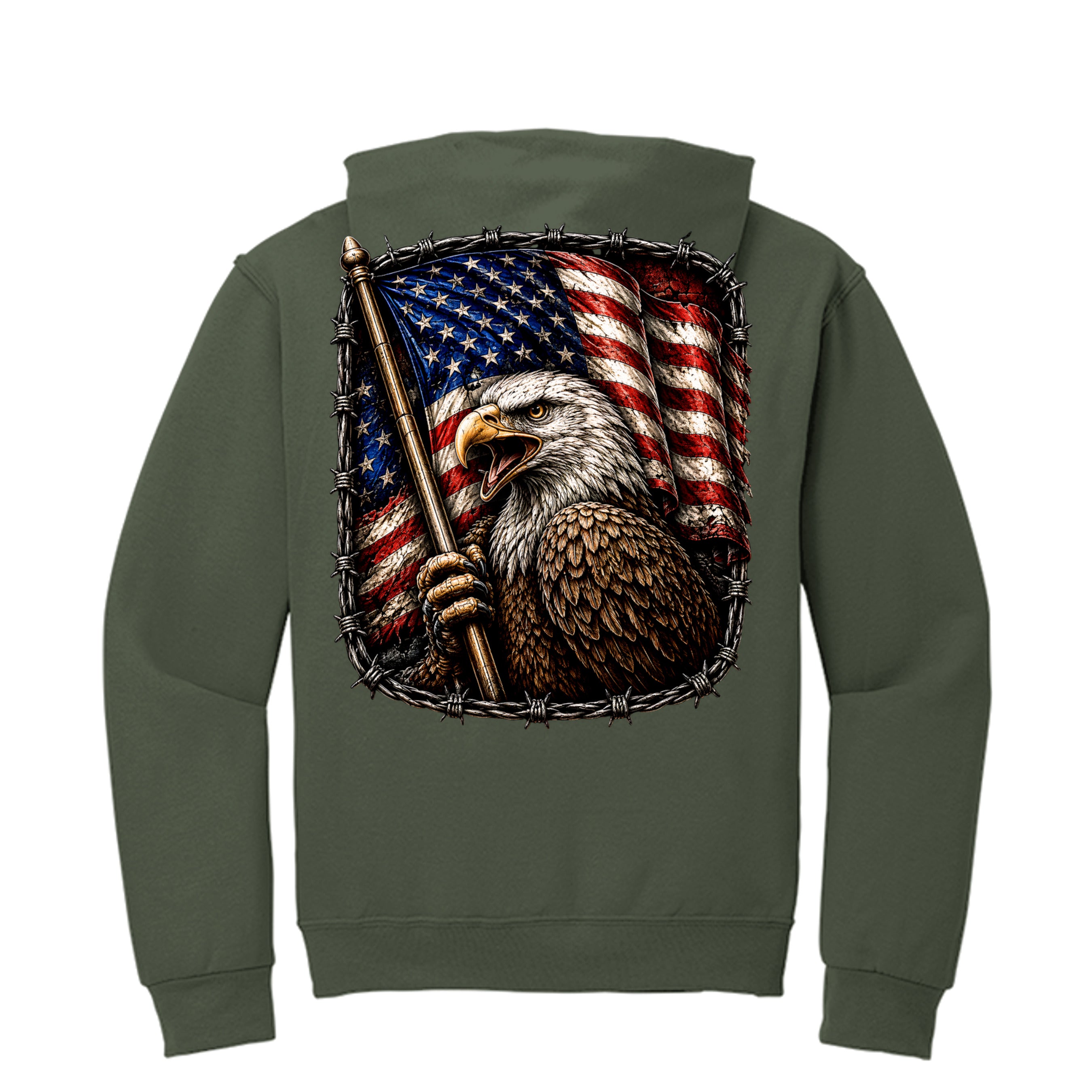 MILITARY GREEN - 996 - BACK
