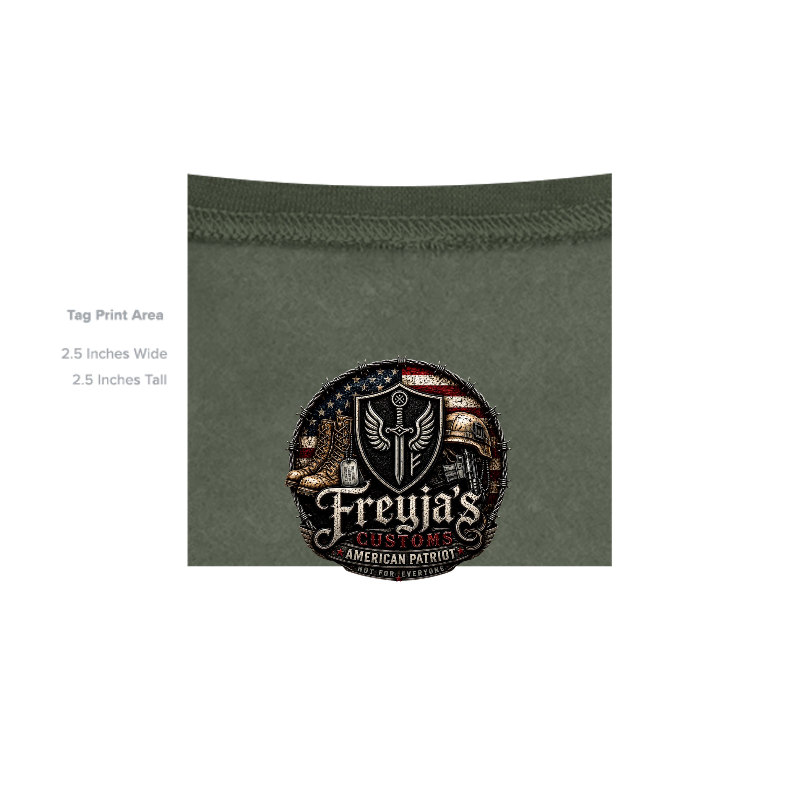 MILITARY GREEN - 996 - INSIDE_TAG_LINE