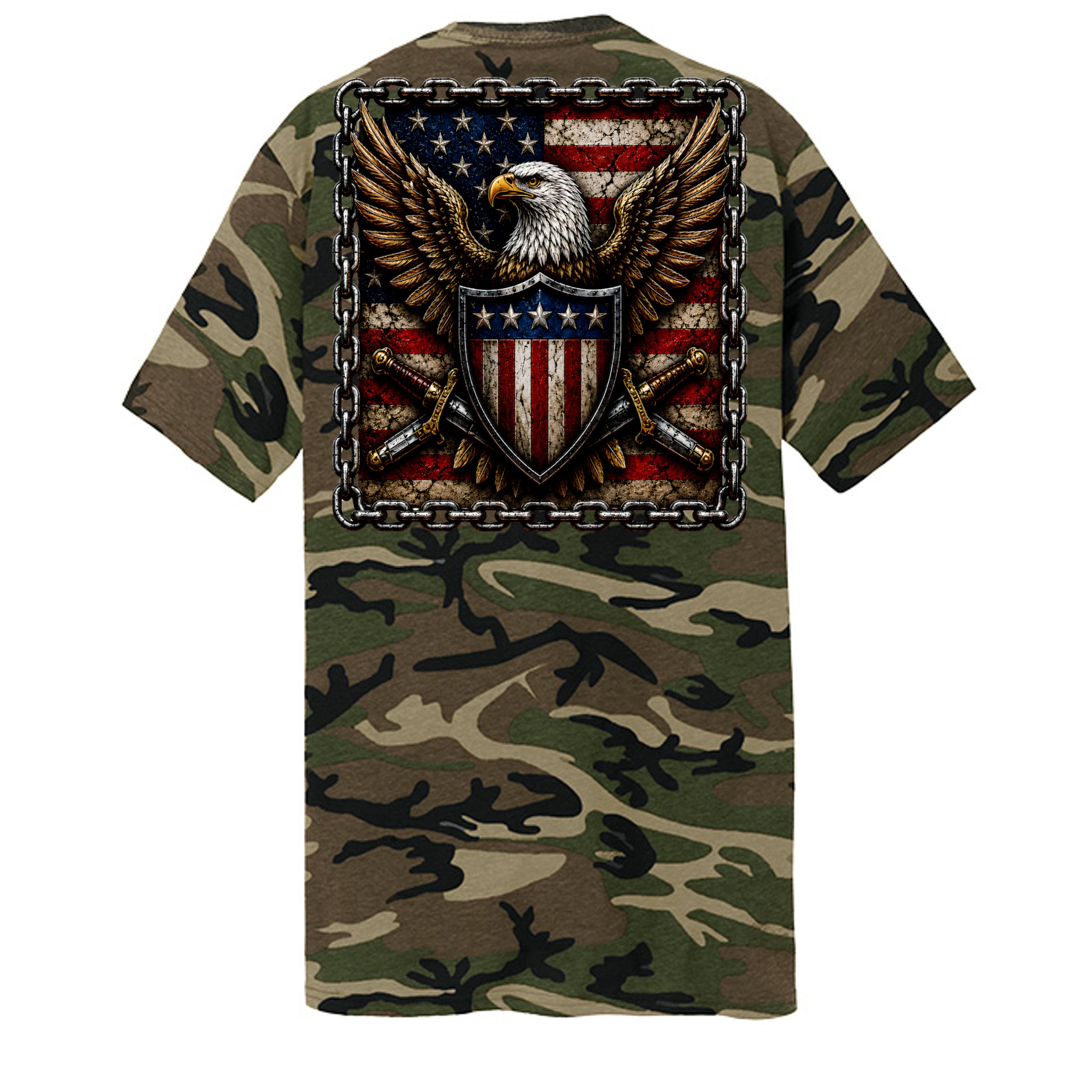 Military Camo - PC54C - BACK