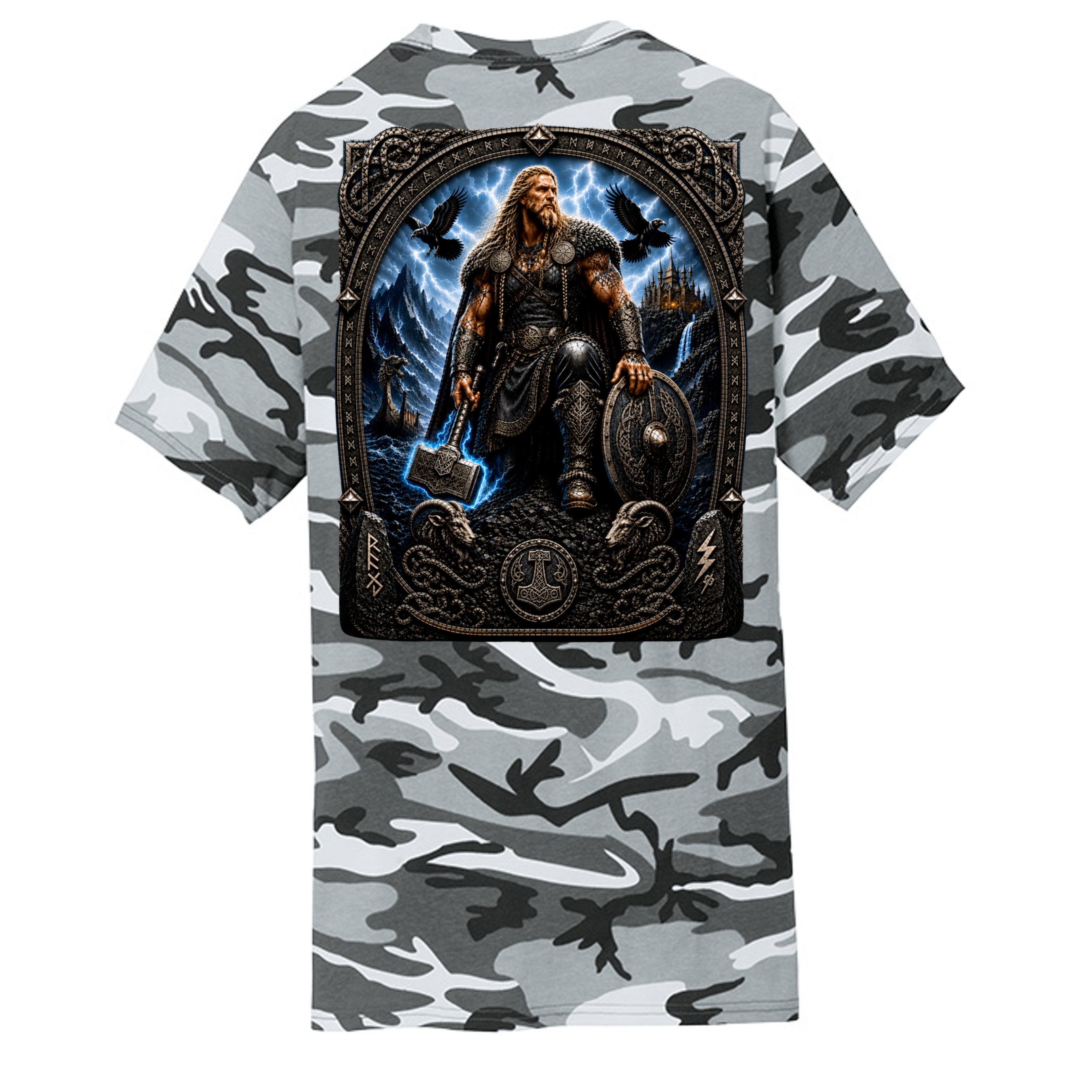WINTER CAMO - PC54C - BACK