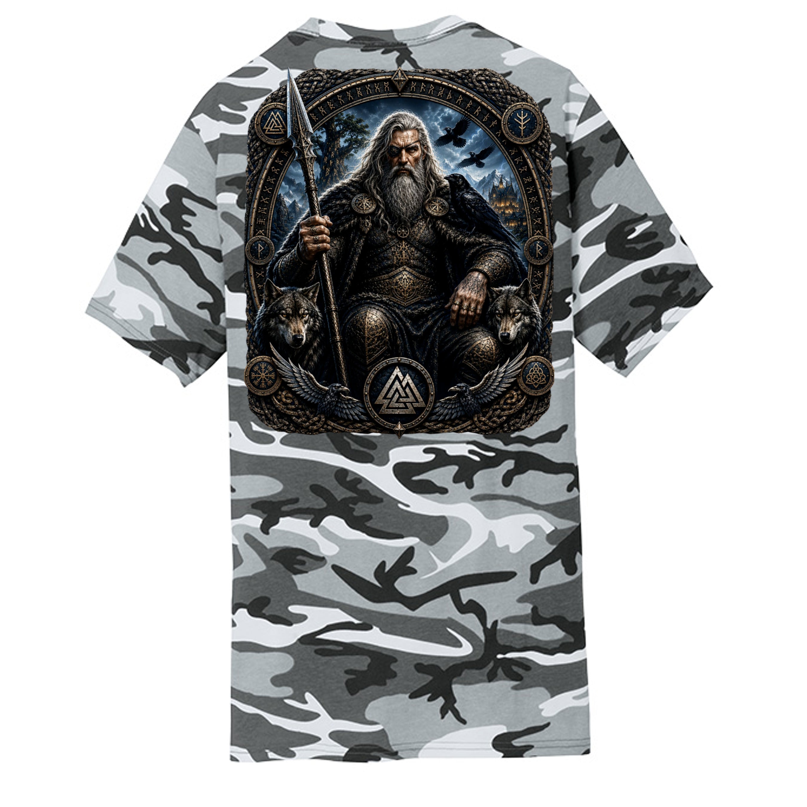 WINTER CAMO - PC54C - BACK