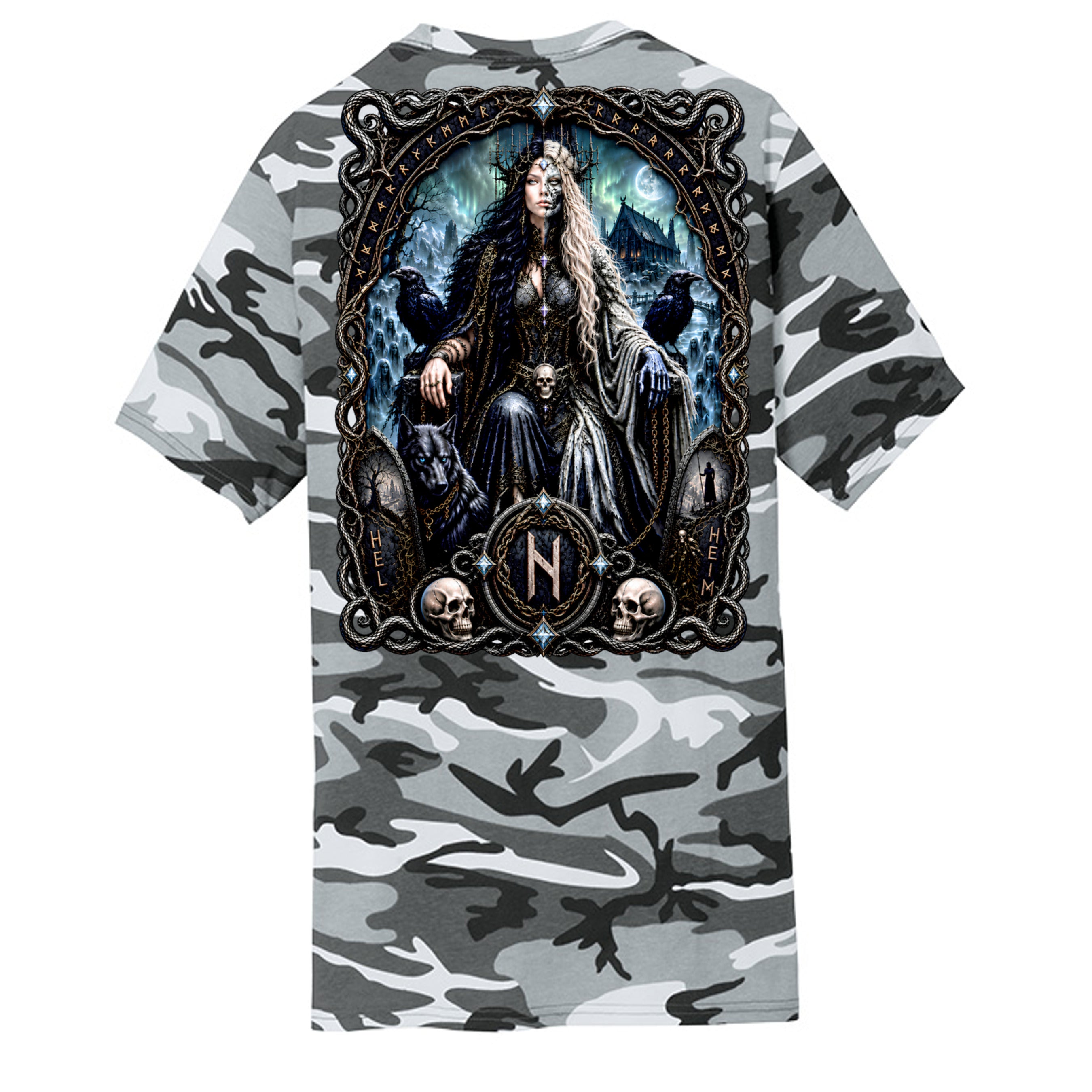 WINTER CAMO - PC54C - BACK