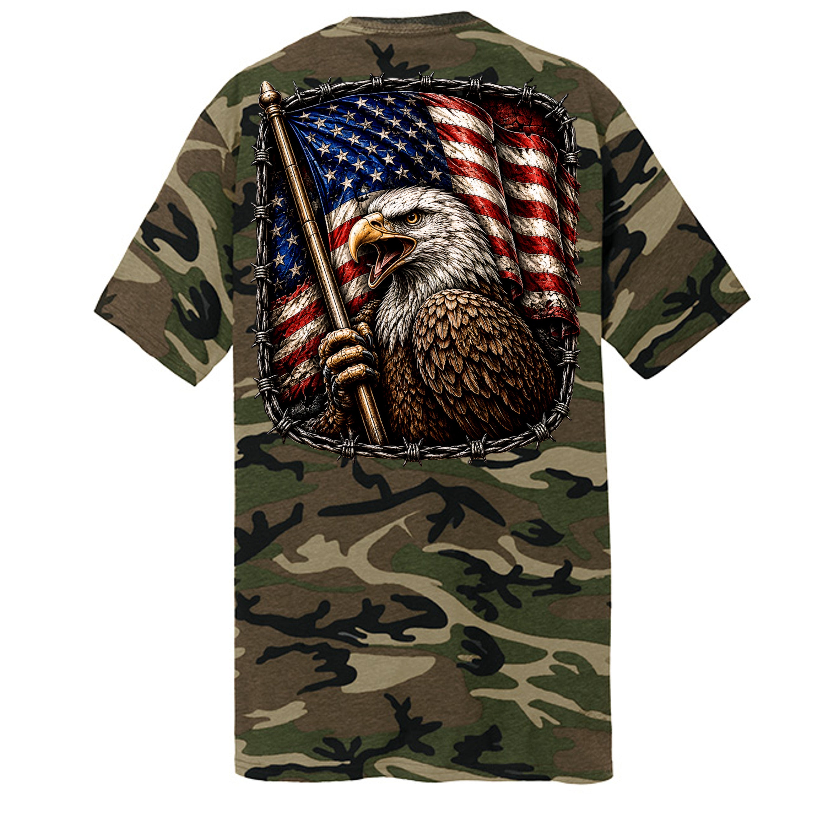 Military Camo - PC54C - BACK